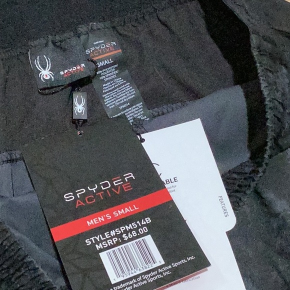 Spyder Men’s Active ProW Shorts - Size S - Picture 6 of 10